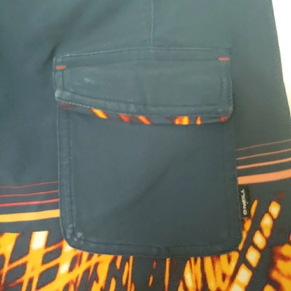 O'Neill Men's Hyperfreak Apocalypse Board Shorts Swim Trunks Size 32